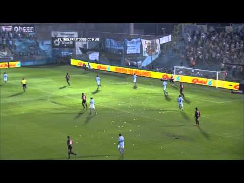 Buen remate de Ledesma. Temperley 1 - Colón 0. Fecha 9. Primera División 2015. FPT