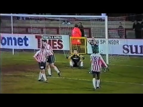 Yeovil beat Stevenage in FA Trophy Final dress rehearsal - 2001/02