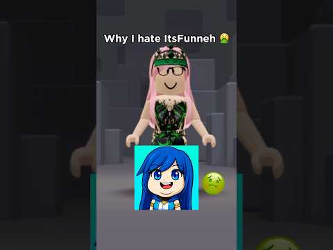 Ewww Itsfunneh 🤮🤢 #roblox #robloxshorts #shorts #fyp #shorts #youtubefeed #itsfunneh #krew