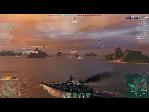 World of Warships - playing bad with gascogne