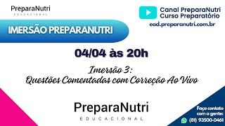Imersão 3: Questões Comentadas com Correção Ao Vivo