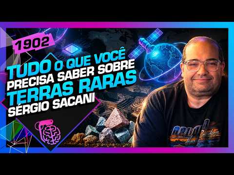 TERRAS RARAS: O TESOURO BRASILEIRO QUE TODO MUNDO QUER: SACANI – Inteligência Ltda. Podcast #1902