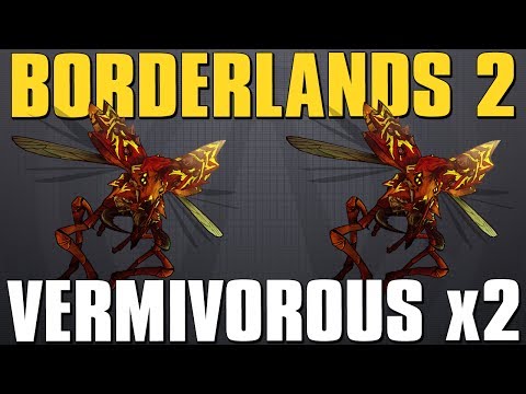 Borderlands 2 Vermivorous The Invincible Spawns Twice!