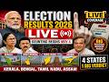 Assembly Elections Results 2026 LIVE Bengal Tamil Nadu Assam Kerala Elections Results Live
