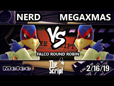 The Script 2 - nerd (Falco) Vs. MegaXmas (Falco) - Smash Melee Falco Round Robin