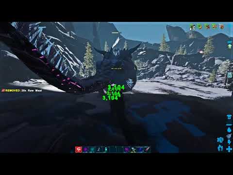 Ark: Ice titan fight