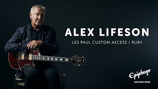 Youtube Video - Alex Lifeson Introduces the 2023 Les Paul Custom Axcess