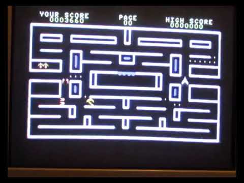 Commodore  SX-64 C64 game review ZAPPY ZOOKS (real hardware)