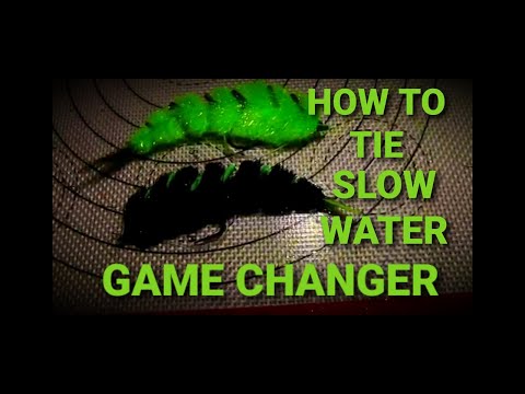 HOW TO TIE SLOW WATER GAME CHANGER (Fly Tying)