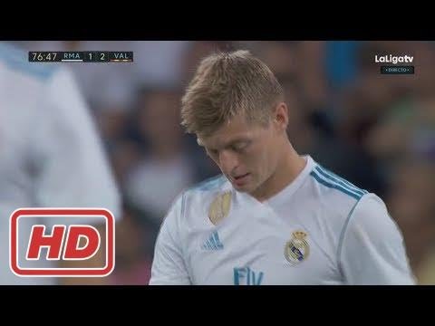 Geoffrey Kondogbia Goal - Real Madrid vs Valencia 2-2 - La Liga 27/08/2017 HD