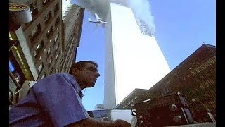 9/11 rare footage jumpers world trade center (WARNING Age-restricted video)