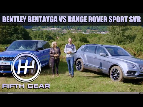 Bentley Bentayga VS Range Rover Sport SVR - The FULL Challenge | Fifth Gear