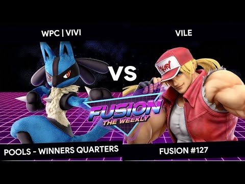 Fusion #127 - Vivi (Lucario) vs Vile (Terry) - Pools - Winners Quarters