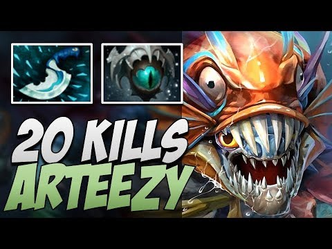 EG.Arteezy Slark with EASY 20 KILLS | Dota Gameplay