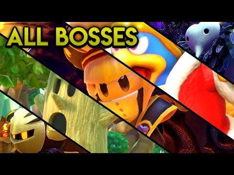 Kirby Star Allies - All Bosses