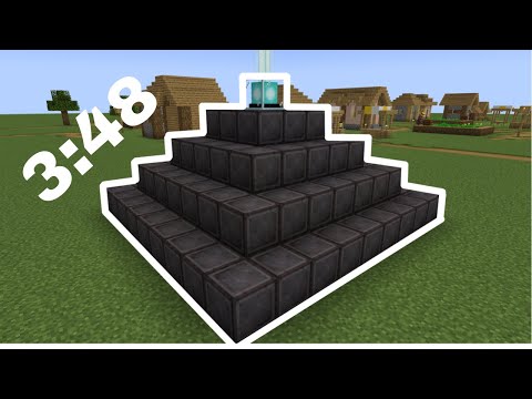 Full Netherite Beacon TAS (4 minutes)