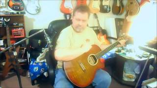 Gregg Allen - Nashville Telecaster with Fishman Bridge vs Acoustic