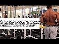Arnold Classic amateurs - Burgers and Backs