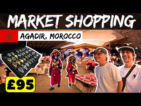 Exploring the Biggest Market in Agadir, Morocco (Souk El Had) – Insane Experience