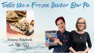 Chef AJ is in the Nutmeg Notebook Kitchen With Tami! - Cooking From Her New Sweet Indulgence book.