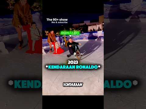 Kendaraan Ronaldo upgrade dari Sepeda ke Buggati😱🚗