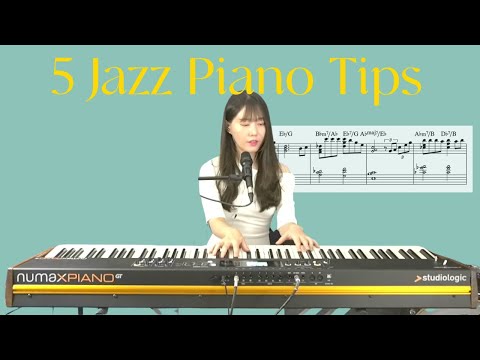 5 tips to sound like Jazz pianist