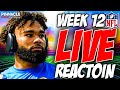 LIVE NFL Week 12 Reaction & Week 13 Look Ahead | Forward Progress Presented By Pinnacle