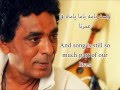 Mohamed Mounir - Alli Sotak - Arabic and English ...