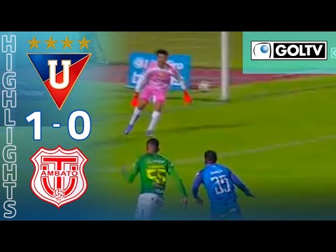 Resumen:  LDU Quito 1 - Técnico U. 0