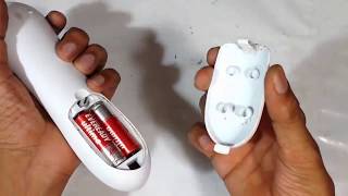 How to repair damaged remote control battery cover