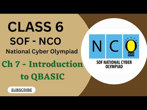 Class 6/SOF-NCO/Ch 7 - Introduction to QBASIC