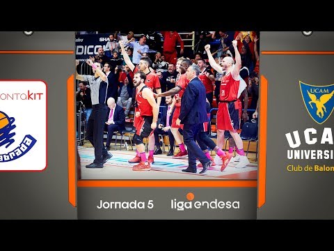 Montakit Fuenlabrada - UCAM Murcia (75-74) RESUMEN | Liga Endesa