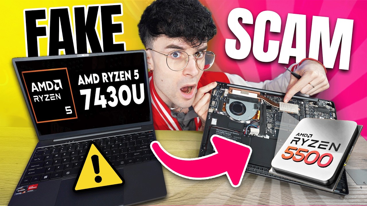 HO COMPRATO UN PC SU INTERNET MA È UNO SCAM! 😤 ECCO COME FALSIFICANO CPU E ALTRE SPECS!
