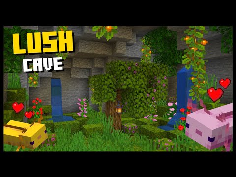 EPIC Minecraft LUSH CAVE Build! Learn Now!