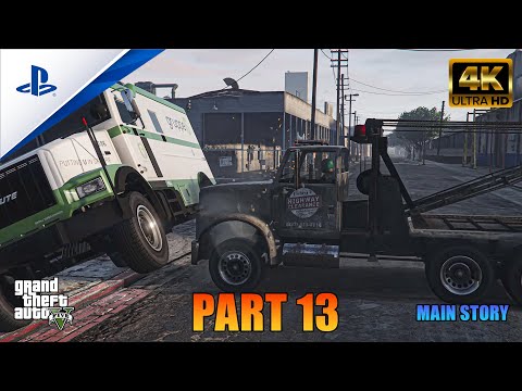 GTA V Enhanced Edition - Part 13: AMBUSH | No Commentary [PS5 4K ULTRA GRAPHICS]