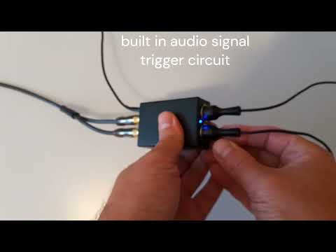 Connect Bang Olufsen BeoLab to any non B&O source - Universal Powerlink splitter on/off trigger box