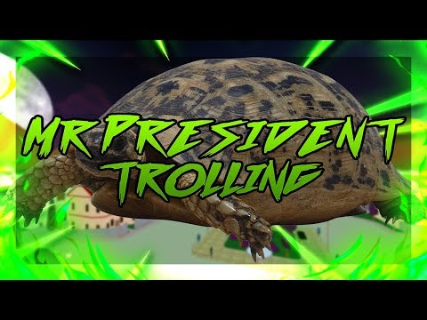MR PRESIDENT TROLLING IN PROJECT JOJO!