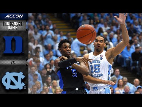 デュークvsノースカロライナ コンデンスゲーム｜2018-19 ACCバスケットボール (Duke vs. North Carolina Condensed Game | 2018-19 ACC Basketball)
