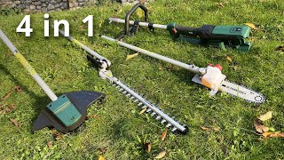 Cordless Multi-Tool (4 in 1) PARKSIDE - PGKGA 40-Li B2 | Unboxing and Test