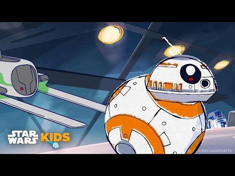 R2-D2 and BB-8’s Messy Mission! | Droid Diaries | Episode 1 | @StarWarsKids