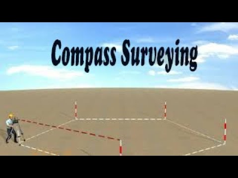 Principle of Compass Surveying || Closed traverse || Blub || surveying || civil ||