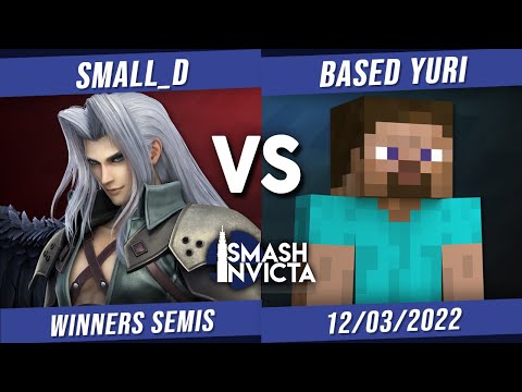 Smash Na Invicta #36 - Small_D (Sephiroth) VS based yuri (Steve) - Winners Semis