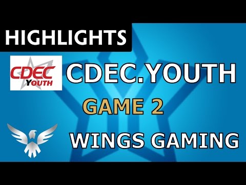 CDEC.Youth vs Wings Gaming [Game 2] Nanyang Championships Season 2 - Dota Highlights