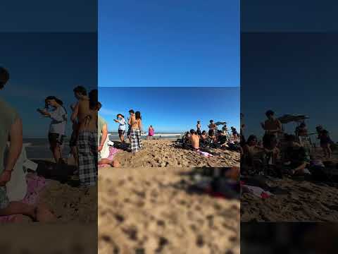 🇦🇷 Walk on Pinamar Beach, Argentina 🏖️ #shorts