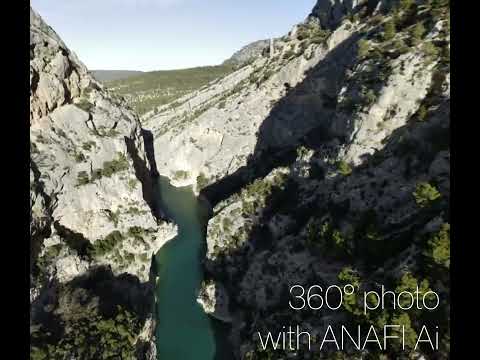 Dronas Parrot Anafi Ai video