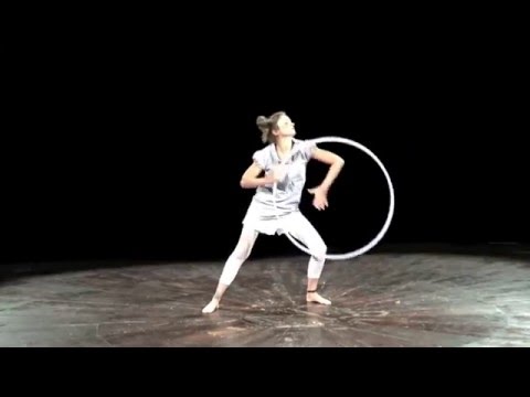 Hula Hoop Act "Fragile" by Kristin Lahoop