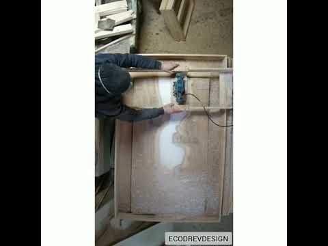 Заливка эпоксидной смолы 'Океан Pro' от мастерской Ecodrevdesign