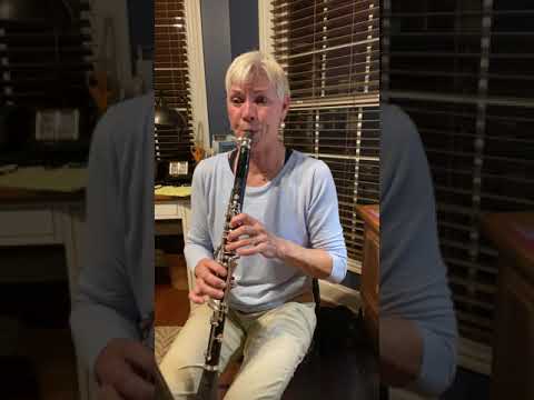 2020-21 KMEA All State  clarinet Allegro  at a fast tempo