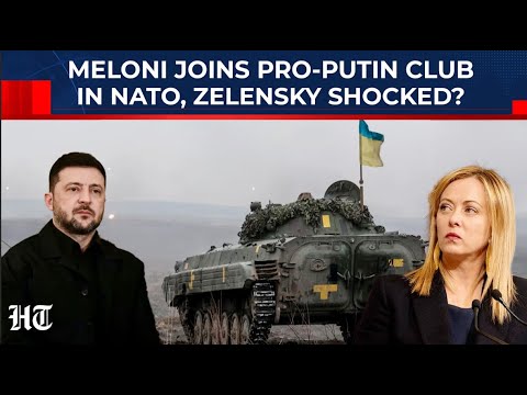 Meloni Joins Pro-Putin Club Inside NATO, Shocks Zelensky By Refusing More Weapons Aid?| Italy
