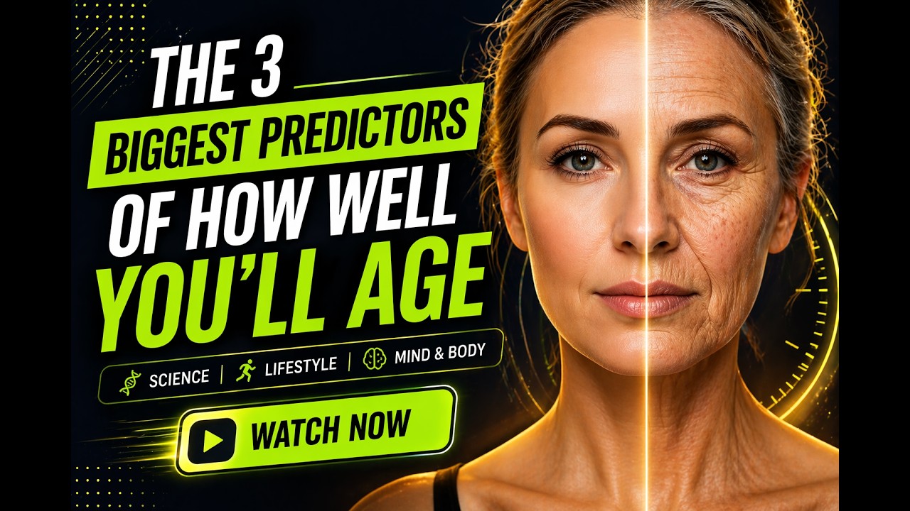 3 Secrets That Decide How You Age (Backed by Science) | Juulia Jylhävä